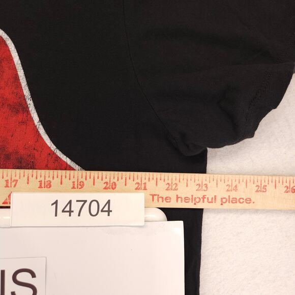 Rolling Stones Band Crew Neck Short Sleeve Graphic T Shirt Womens Size XL Black - Picture 6 of 9